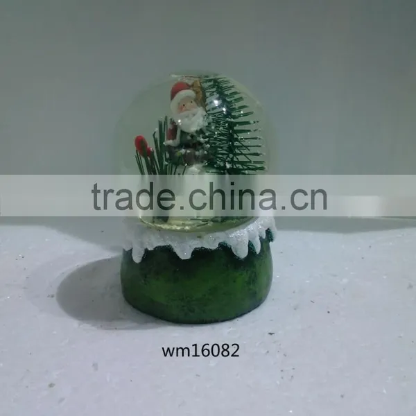 2016 Hot Sales Christmas Snow Globe Water Ball With LED Light photo-3