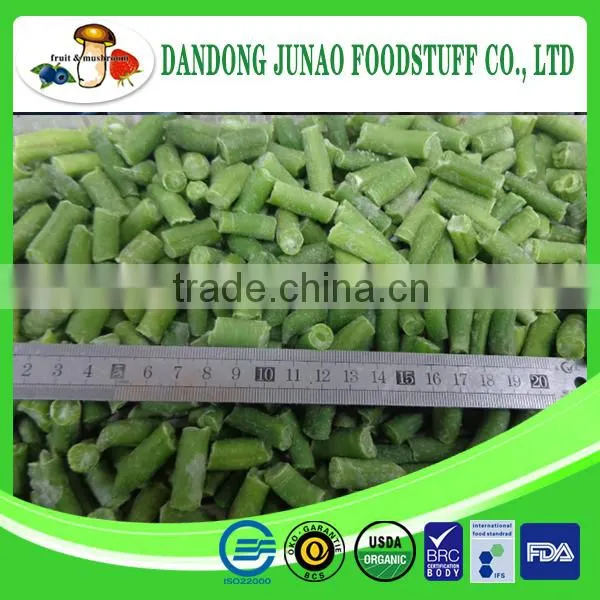 Whole and Cut Style New Season Frozen Green Bean