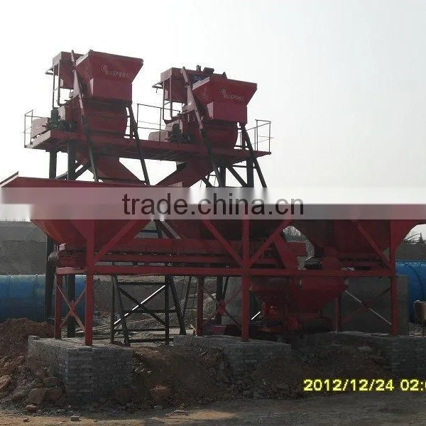 PLD1200 Concrete/cement Three Hoppers Batching Plant for Block Machine in Africa photo-4