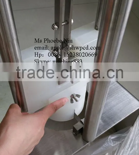 Factory Supply 304 Stainless Steel Pineapple Peeling Coring Machine for Sale photo-3