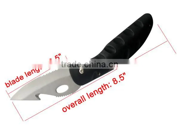 420 Stainless Steel PU Coating Handle Sharp Cheap Antique Pocket Survival Folding Knife photo-2