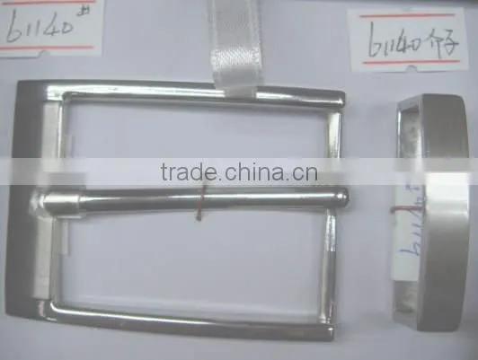 Customized High Quality Men Simple Pin Metal Belt Buckle 35mm Reversible Pin Belt Zinc Alloy Belt Buckle photo-5