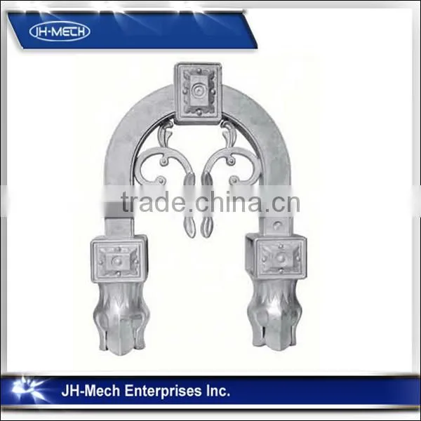 Die Cast Aluminum Door Fence Decoration Accessories