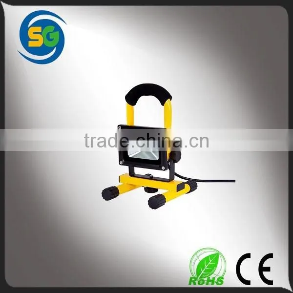 Mobile Work Light 10W Portable LED Work Light With Stand for Emergency Lighting