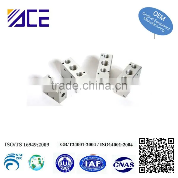 CNC Machined Hydraulic Valve Housing