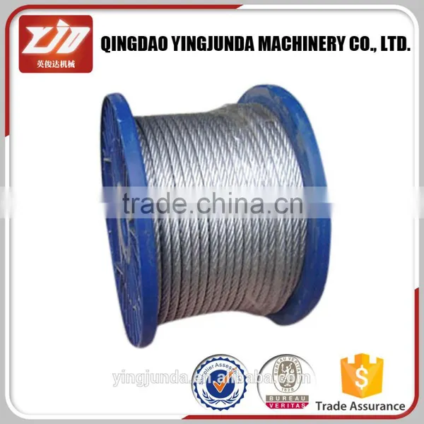 Trade Insurance Carbon Steel Wire Rope Galvanized Wholesale photo-4