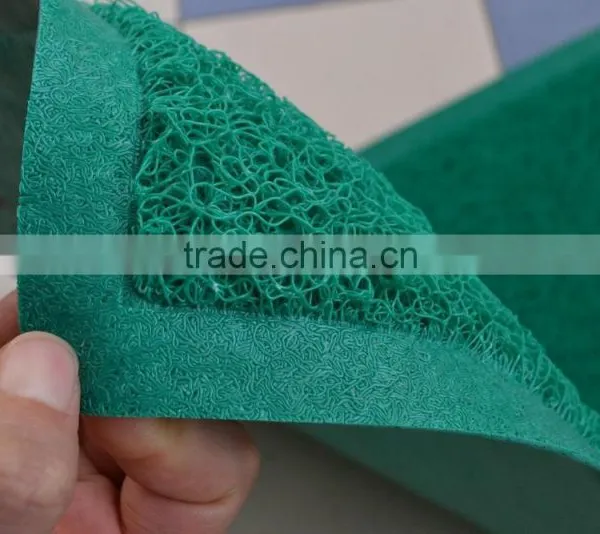 2016 HOT !!! Standard Duty Mat Home Designs Pvc Coil Material Washable