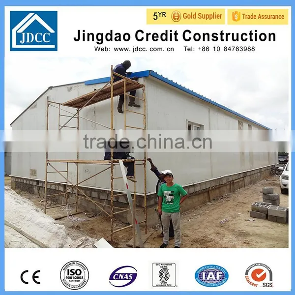 EPS/Glass Wool/PU/Rock Wool Panels Steel Structure Workshop Building photo-5