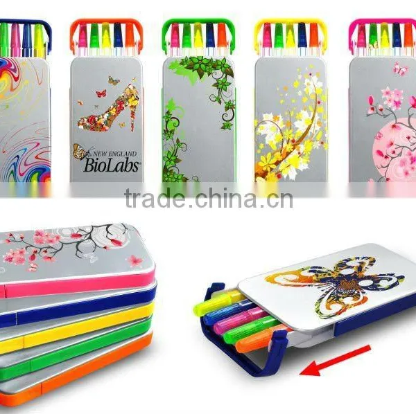 Interesting Highlighter Products Gift Pen Set Promotional Plastic Box Pen From China/Promotion Plastic Pen photo-6