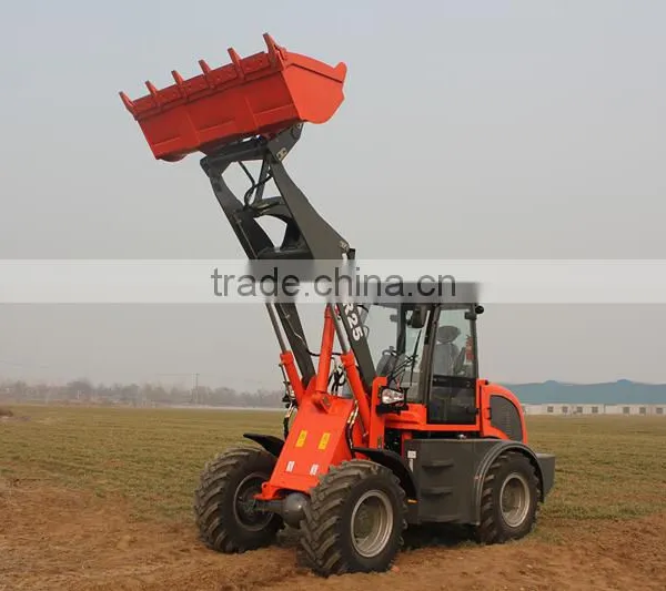 2016 New Style 2.5 Ton Small Wheel Loader With Pallet Forks photo-2