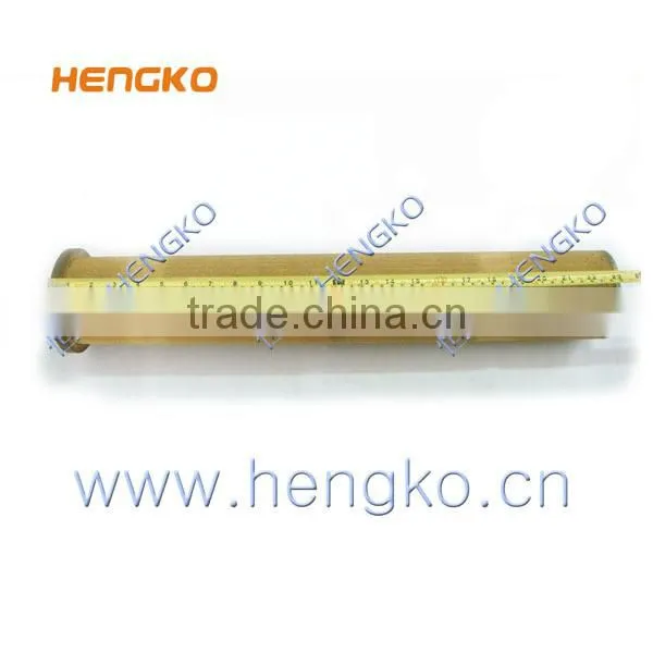 Sintered Porosity Brass Micron Filter Cylinder photo-3