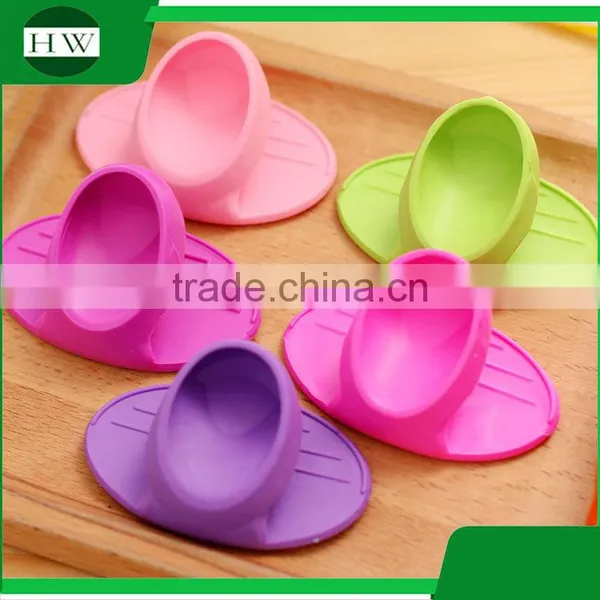 Kitchen Non-stick Silicone Bbq Baking Grill Heat Resistant Oven Finger Clip Glove Gloves photo-4