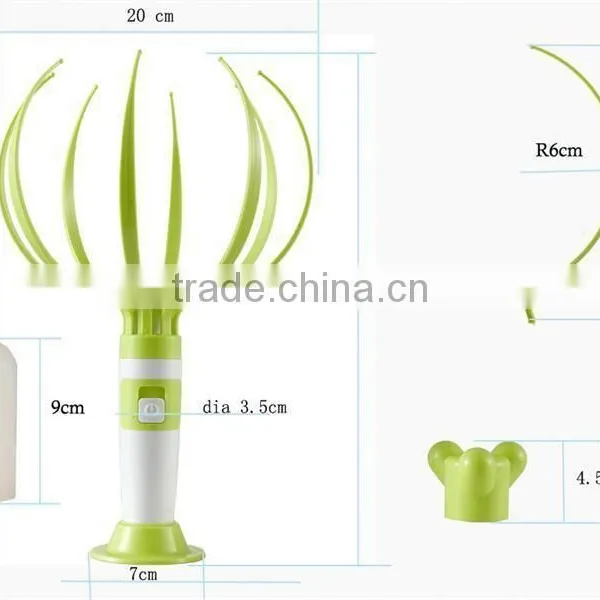 Cheap 3 in 1 Multifunctional Battery Operated Head Massager photo-4