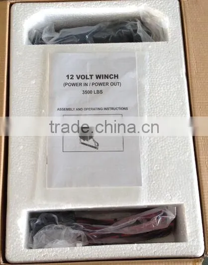 Convenient Protable DC 12V/24V Electric Winch 3500lb photo-6
