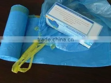 Ldpe/hdpe Garbage Bag With Drawstring on Roll photo-3