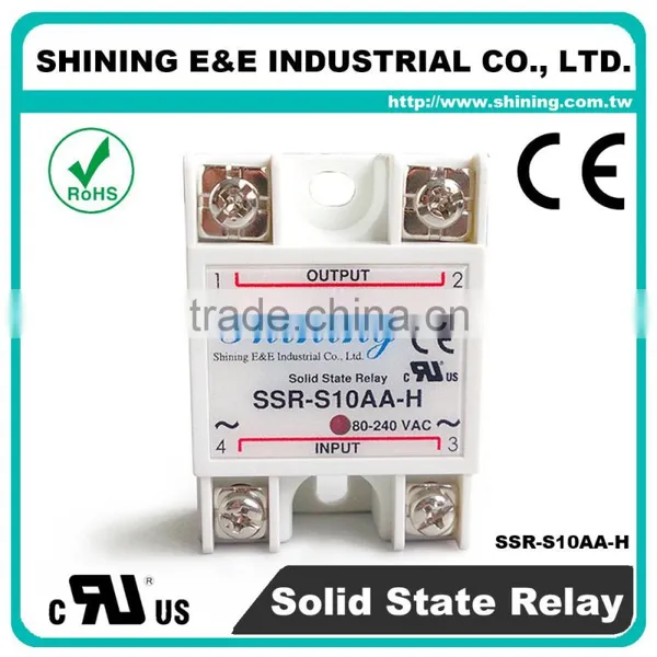 SSR-S10AA-H For Heater 10A 480V AC 380V SSR Solid State Relay photo-4