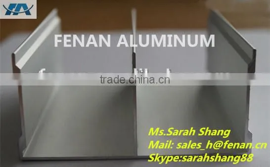 Factory Offering Directly Aluminum Profile for Closet Door Wardrobe Door in China photo-3