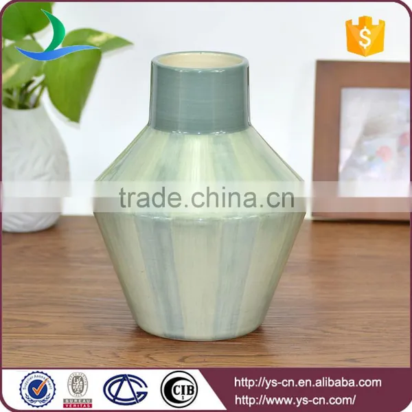 Colorful Hand-painted Line Home Decoration Ceramic Flower Vase photo-4