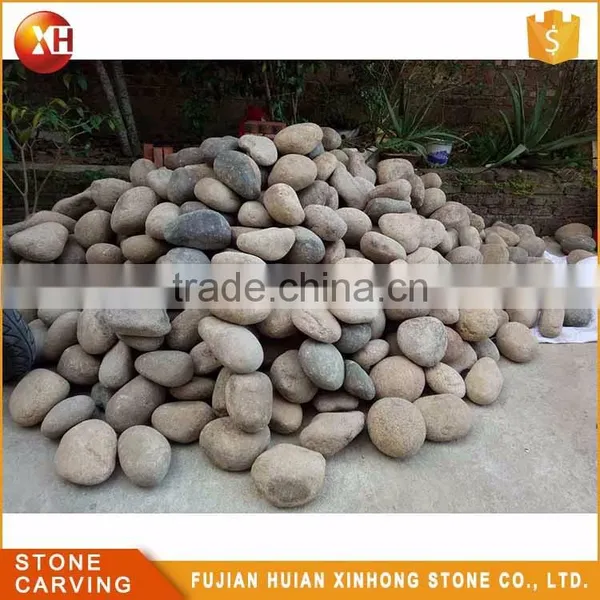 Mesh Decoration Garden Flat Pebble For Sale photo-2