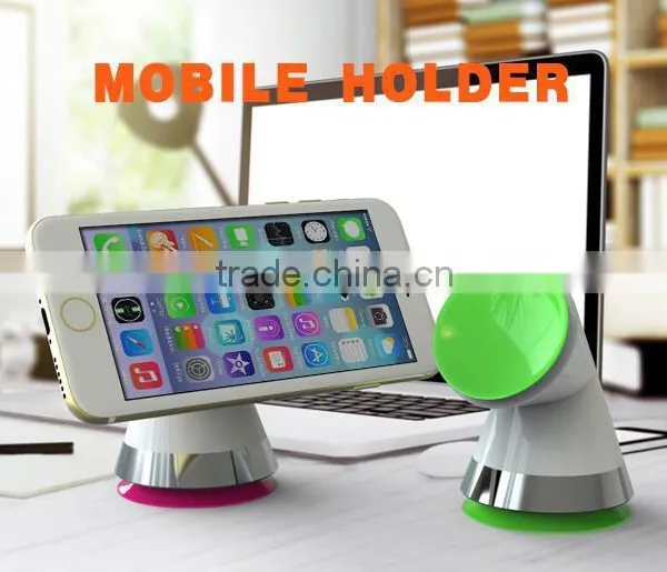 QWZ1149 New Phone Holder Double Side Sucker Smart Mobile Display Stand photo-5