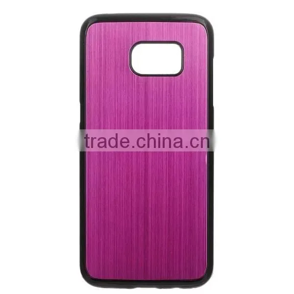PC Black Aluminum Phone Cover Coloful Creative Case for Samsung S7 Edge photo-4