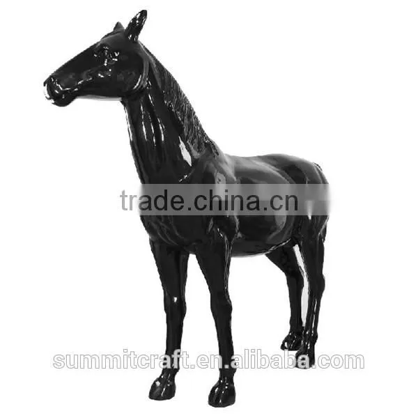 Custom Art Resin Animals Life Size Horse Statues for Sale photo-4