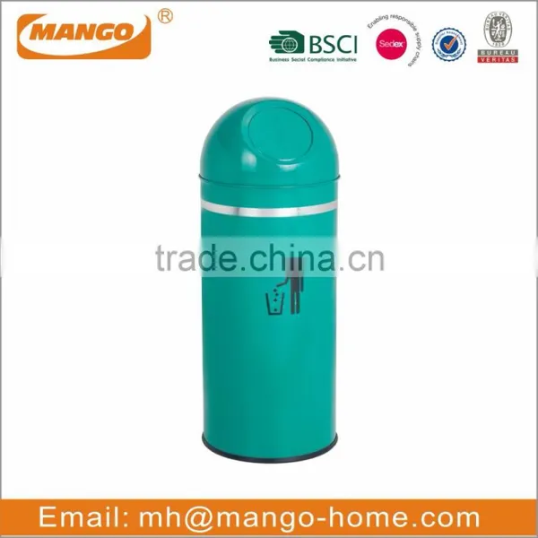 10L or 15L Round Stainless Steel Swing Lid Waste Bin photo-6