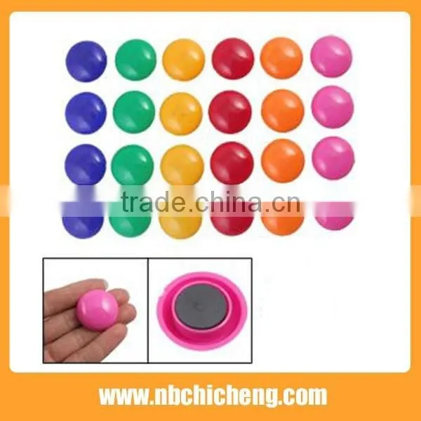 6pcs Office Round Whiteboard Magnets photo-4