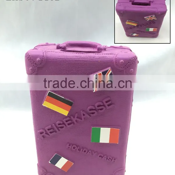 2015 Hot Sale Suitcase Design Piggy Bank