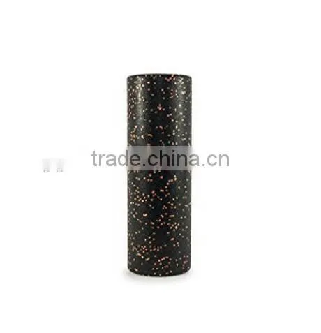 Black Color With Orange Dot Epp Yoga Roller Massager Roller for Body Fitness. photo-2