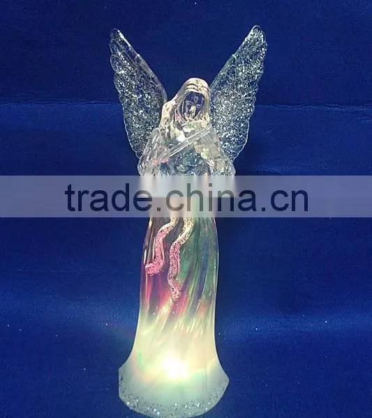 Led Plastic Acrylic New Christmas Angel Figurines Statue for Sale photo-6