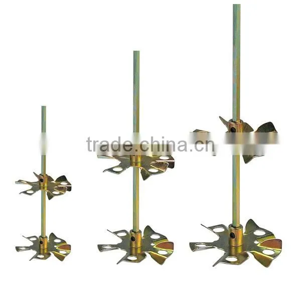 DOUBLE SPIRAL MINI MANUAL PAINT MIXER COLOR ZINC PLATED GYRO PAINT MIXER photo-3
