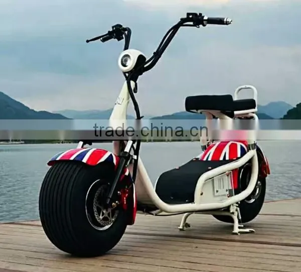 2017 Factory Lastest Self Balance Electric 60V12AH Scooter Citycoco of 1000w photo-3