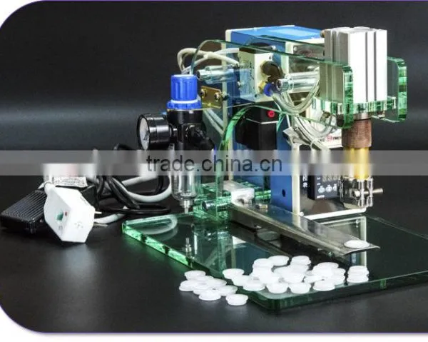 coffee bag valve applicator