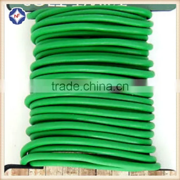 Flexible Green Plastic Garden Plant Soft Twist Tie for Gardening photo-3