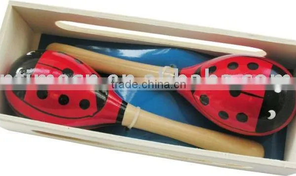 2pcs Maracas,wooden Maracas
