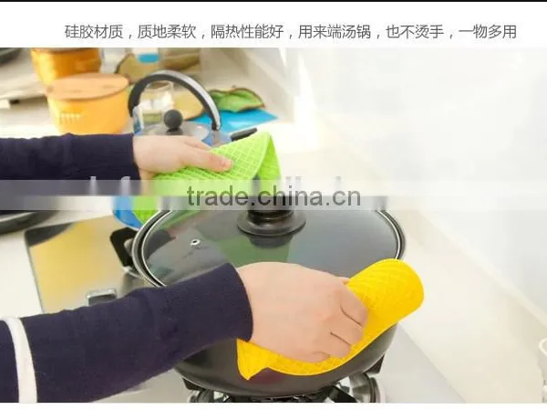 Creative Kitchen Silicone Table Mat, Insulation Pads, Pot Pad, Waterproof Non-slip Cup Mat photo-4