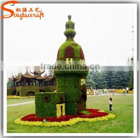 Factory Design Experienceed Manufacturer Customize Artificial Fake Garden Grass Animal Grass Decoration photo-3