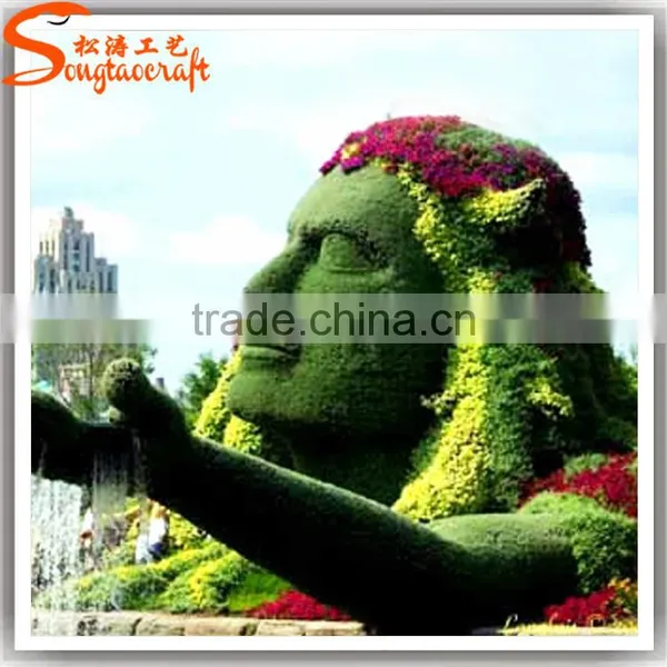 Latest Design Different Posture Metal Artificial Topiary Animal photo-3