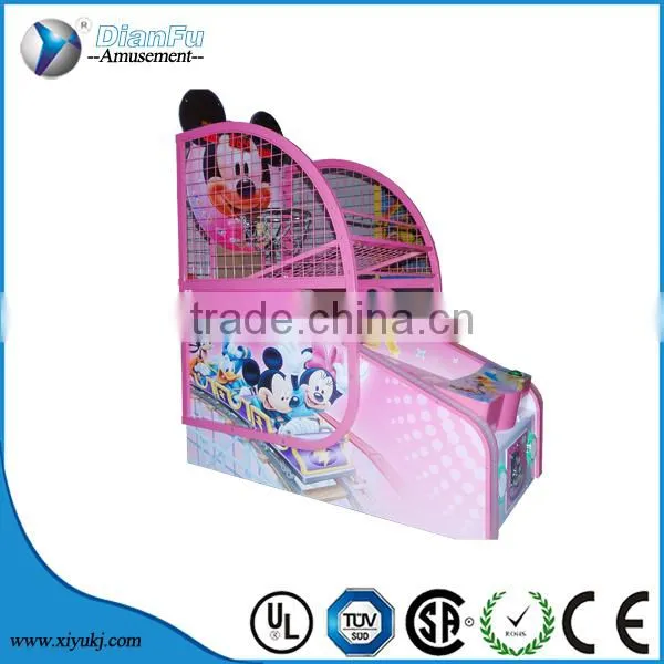 USA Hot Sale Coin Operated Arcade Street Basketball Game Machine DFLB-4 photo-2