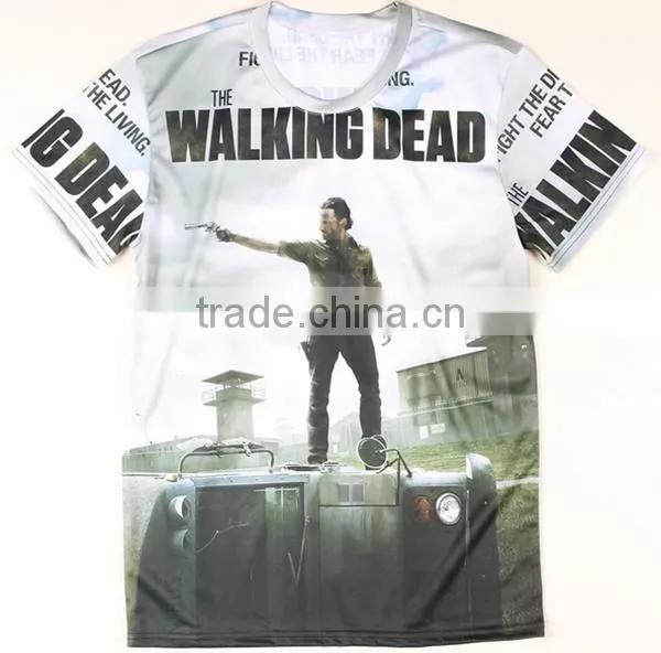 2016 Fashion Hiphop Large Size Printing t Shit Hip Hop t Shirt for Men photo-3