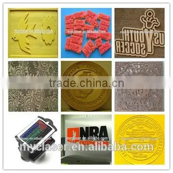 Factory Supply Cheap Rubber Stamp Wood Laser Engraving Machine MC1390 photo-3