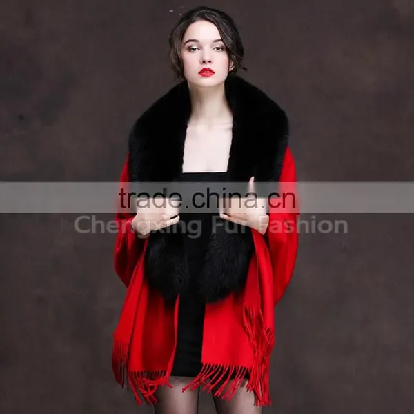 CX-B-P-18A Ladies Latest Wool & Cashmere Shawls and Scarves Pashmina photo-2