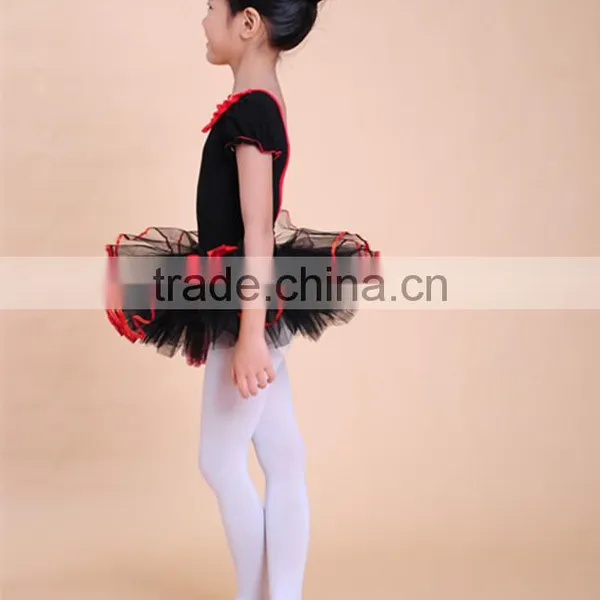 2015 New Children Dancing Clothing Tutu Dress Girl Black Swan Ballet Dance Clothes photo-3