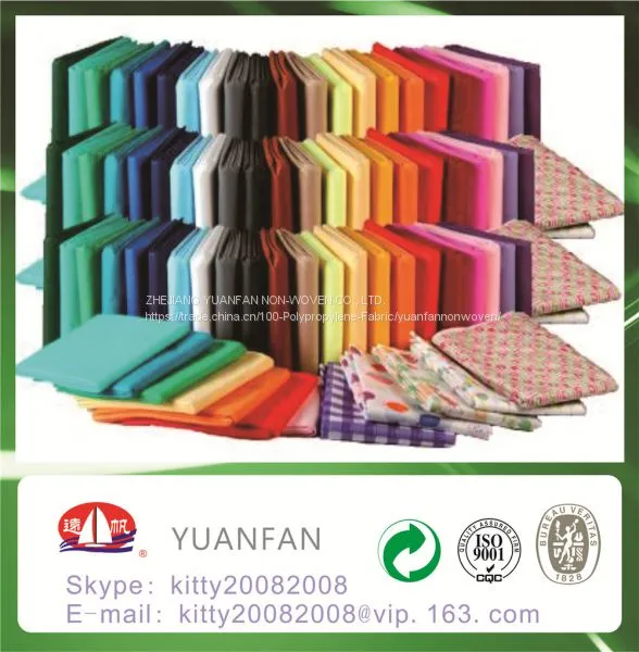 2017 New Product of PP Spunbond Non Woven Table Cloth / Table Runner