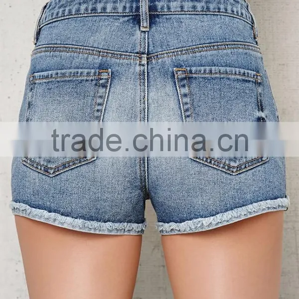Turn-Up Hem Wholesale Women's Shorts for the New Trend photo-3