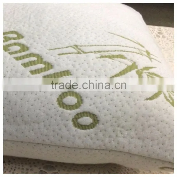 Bamboo Memory Foam Pillow With Removable Zipper Cover photo-2