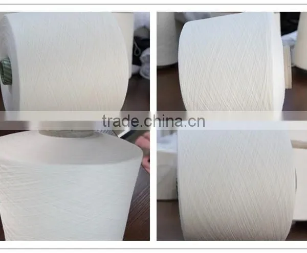 Factory Offer Eco-friendly 40/60 100S/2 CVC Blend Yarn for Fabric Knitting photo-2