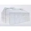 4mm / 6mm Polycarbonate Home Garden Greenhouse For Nursery / Flower , Single Sliding Door