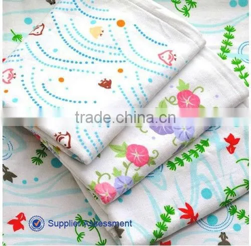 OEM 100%cotton Velour Reactive Printed Promo Towel